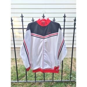 Vintage Y2k G-unit 50 Cent Track Jacket Size XL White/Red/Black